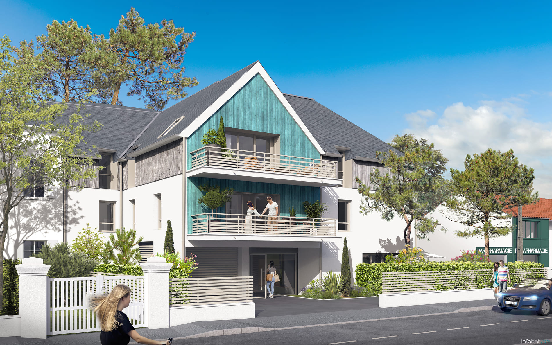 logement villa Marine illustration